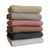 Towel 1Pc Cotton Home Kitchen Solid Color Waffle Tea Dish Cloth Table Napkin Year Gift 45x65cm