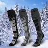Sports Socks Merino Thermal Wool Long Tube Winter Warm Skiing Hiking Snowboarding Climbing Outdoor Women Men