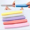 Nail Files Colorful Double Side File Buffer 100/180 Trimmer Lime Art Tools Washable Buffing Sanding Sponge