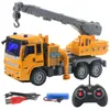 EMT EGT1 24G Escavatore telecomandato Bulldozer 132 Gru Camion di cemento 5 canali Veicolo di ingegneria elettrica Giocattolo per bambini Boy9509283