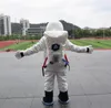 Hoge kwaliteit warme ruimte pak mascotte kostuum astronaut mascotte kostuum met rugzak handschoen
