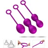 Oeufs Violet kegel Balls Set Vagin Serrer Jouets pour Femme Formation Sex Kegel Exerciseur 1124