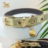 Luxuriöse Hundeleine, luxuriöses Designer-Hundehalsband für Hunde – moderne, stilvolle Leine in Premiumqualität, perfekt für kleine und mittlere Hunde H0914235b