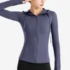 Ropa para mujer Sudaderas con capucha Sudaderas Mujer Ropa de yoga Fitness Deportes Con capucha Lijado de secado rápido Suéter liso Cremallera Chaqueta informal de manga larga