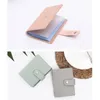 Moda PU Leather Funkcja 26 Bitów Case Case Case Wizytówka Uchwyt Mężczyźni Kobiety Torba Kredytowa ID Karty Paszportowe Portfel