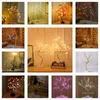 創造的な銅線の真珠の木LEDランプ星雪の結晶帯の寝室の部屋の装飾的なランプクリスマスの装飾USBナイトライトT9I001409