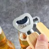 Wooden Corkscrew Handle Handheld Bartender Bottle Opener Wine Beer Soda Glass Cap Opener Kitchen Bar Tools Creative