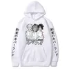 Anime den utlovade Neverland Hoodie Emma. Norman. Ray.printed streetwear kvinnor män hoodies man kläder g0909