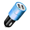 Chargeur de voiture Mini Dual USB Carging Adapter 2.1A Double USB 2 Port pour iPhone 11 x XS Plus Samsung Galaxy S7 S8 avec forfait OPP