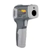 Infraröd termometer Digital IR-lasertemperaturmätare Pyrometer Imager Hygrometer Non Kontakt Termometro C / F Ljuslarm 210719