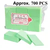 1Pack Lint-Free Wipes Napkins Nail Polish Remover Gel Nail Wipes Nail Cutton Pads Manicure Pedicure Gel Tools