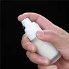 20ml 30ml 40ml 50ml 60ml 80ml 100ml Frosted Glass Bottle Empty Cosmetic Container Lotion Spray Pump Bottles for Travel Home Use