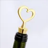 2021 ouvre-bouteille de vin en forme de coeur nouveauté grande combinaison tire-bouchon bouchon élégant en forme de coeur ensembles faveurs de mariage cadeau