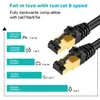 CAT8 Kabel Ethernet 40GBPS 2000MHz High Speed ​​Gigabit SFTP LAN Network RJ45 Kable internetowe Do użytku Smart Office Smart Home