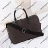 حقيبة Men Classica Aktentasche Laptop Bag Bag Bag Bag Bag Fashion All-Match الكلاسيكية الكلاسيكية الرجعية عالية السعة Crossbody 2324