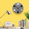 Creative Acrylic 3D Wall Clock Generation Nordic Silent Muur Horloges Woondecoratie Woonkamer Keukenklok Duvar Seringi Gift FZ870 210724