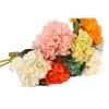 Yapay ortanca çiçek 47 cm sahte ipek tek gerçek dokunmatik hidransas düğün centerpieces için ev partisi dekoratif çiçekler için DH9679