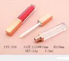 5ml lip gloss plastic bottle container Empty Rose gold scrub black tube eyeliner eyelash case mini split bottle