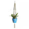 Plant Hangers Macrame Touw Potten Houder Touw Muur Opknoping Planter Opknoping Mand Installatie Houders Indoor Flowerpot Mand Opheffen DAR26