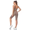 Traje de yoga femenino 2022 sujetador deportivo hilo sin costuras de cintura alta bulift fitness pantalones cortos conjunto para mujeres