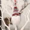 수제 크리스마스 Gnomes 장신구 봉제 스웨덴 스웨덴 톰테 산타 입상 스칸디나비아 엘프 크리스마스 트리 펜던트 장식 홈 DEC3826748