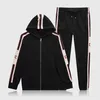 Herrspårssuiter Designer Brand Casual Mens Tracksuit Hip Hop Sweat Set Sets Hooded Male Streetwear Jogger Top Sweatpants Set Plus Size 9QD4