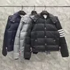 2021年下の3つのバージャケットフード付きヌープス男性と女性愛好家コートカップルコート冬のアウターファッションブラックシルバー