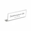 Clear T Shape Sign Holder Acrylic Pricing Display voor metalen plank