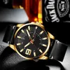 Top marque de luxe montre d'affaires hommes Curren montres hommes Quartz cuir montre-bracelet lumineux mains horloge mâle Q0524