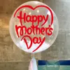 Selamat Hari Ibu PVC Autocollant Pola Hati Balon Perekat Diri Autocollant Dekorasi (164)