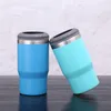 Vide 14 oz de pulvérisation gobeurs couleurs bouteille en acier inoxydable avec couvercle de la voiture de la voiture tyrante