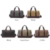 Vintage Canvas Bags for Men Travel Hand Luggage Weekend Overnight Big Outdoor Storage Large Capacity Duffle 211118