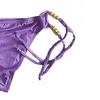 Kvinnors badkläder bilaini märke sommar 2021 modes sträng baddräkt kvinna sexig fast färg bikini unik push-up samling strandkläder
