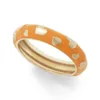 Coréia bonito cor ouro pêssego anel de coração para mulheres na moda Metal multicolor redondo anéis feminino dedo do vintage jóias presente