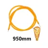 가벼운 구슬 1pcs DC21V Edison 소프트 필라멘트 굽힘 950mm 2200K LED 이성애 DIY 휴일 창의적 전구