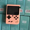 Reproductor de consola de juegos portátil Macaron 500 en 1, reproductor de video Retro, puede almacenar 8 bits, 3,0 pulgadas, cuna LCD colorida con caja de venta al por menor