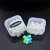 6mm Sharpstone Reting Quartz Terp Dab Pearls Balls Lysande Glödande blå grön klar pärla för banger naglar med presentplastbox6856752