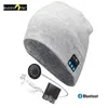 casque Beanie Cap Bluetooth V4.1 Stéréo sans fil écouteur Haut-parleur Microphone Mains libres Pour IPhone 7 Samsung Galaxy S7 Musique Chapeau