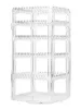 236 Holes Rotating Transparent Jewelry Box Earrings Display Stand Organizer Large Capacity Bracelet Necklace Storage 211102