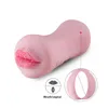 NXY Vibrators Vagina Mouth Onani Cup Male Artificial 3D Realistic Erotic Sex Leksaker Masturbators Intim Produkt för män 1119