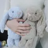 Niños de oreja larga conejito durmiendo lindo juguete de peluche de dibujos animados Kawaii muñecos de peluche regalo de Pascua A58759985356