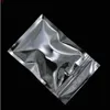 Zip Lock Mylar Pakiet Torby Suszone Żywność Coffee Herbata Piesłoszoodporne Aluminium Folia Pakowanie Wouch Płaska Samopliwościowa Bag 100 Sztuk / Lohigh Quatity