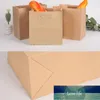 Presentförpackning Portable Kraft Paper Bags Small Bag Sandwich Bread Party Wrapping Miljövänlig 50PCS1 Fabrikspris Expert Design Kvalitet Senaste Style Original Status