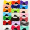 10pc 2 "Little Bow Solid Ribbon Bows Babies Fine Wispy Hair Mini Wisp Clip nato Piccolo fermaglio per capelli Infant Hairbows Hairpin 211023