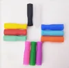 Punte di cannuccia in silicone riutilizzabili per cannucce in acciaio inossidabile da 6 mm 11 colori punta per uso alimentare