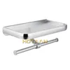 Oxidatie Afwerking Solid Aluminium Toiletpapier Houder Badkamer Accessoire Multifunctionele Mobiele YT-1592 210720