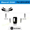 Interior Central Control Panel Door Handle 3D 5D Carbon Fiber Stickers Decals Car Cover Parts Products Accessories For Maserati Gh1486939