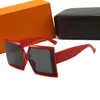 2021 Gafas de sol Polaroid cuadradas extra grandes Gafas para hombres y mujeres Marco retro Sombreado UV400 con caja 260 g