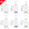 Cenere di cenere di vetro 14mm 18mm da 4,4 pollici Accessorio per fumo Mini Bong 6 Styles Ashcatcher Spesso Pyrex Pyrex Clear Cugger Ashcatcher 90 gradi Tubo di fumo