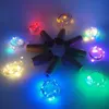 Strings LED -snaarlichten 2m 5m 10m Waterdichte zilveren draad Licht Garland bruiloft Decor Christmas Fairy Lamp Indoor Home Lighting